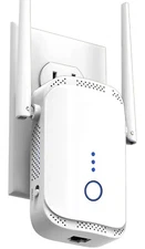 WiFi Range Extender - Macard N300 White High Performance 300Mbps Wireless Sealed