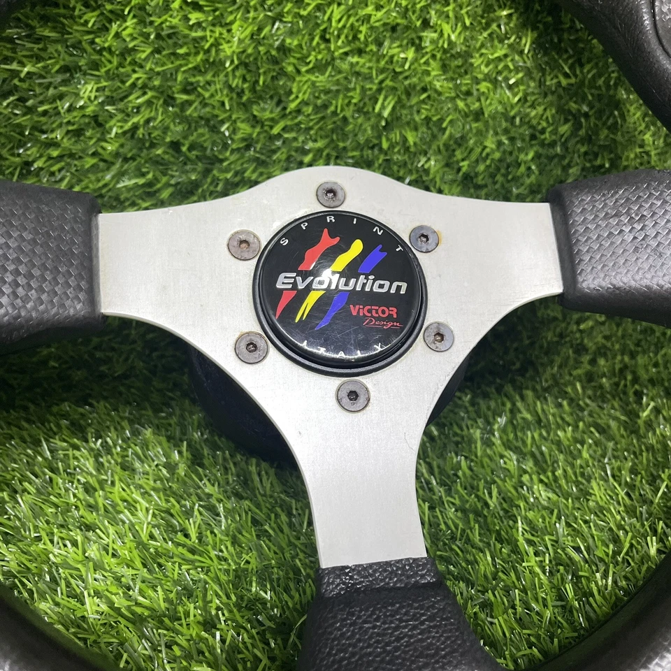 Steering Wheel Victor KBA701478 Sprint Evolution Italy 13inc JDM Style Used - image 2 of 4