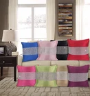 Sparkle Faux Silk New Diamante Scatter Cushion Cover 43cm x 43cm Red Blue Pink