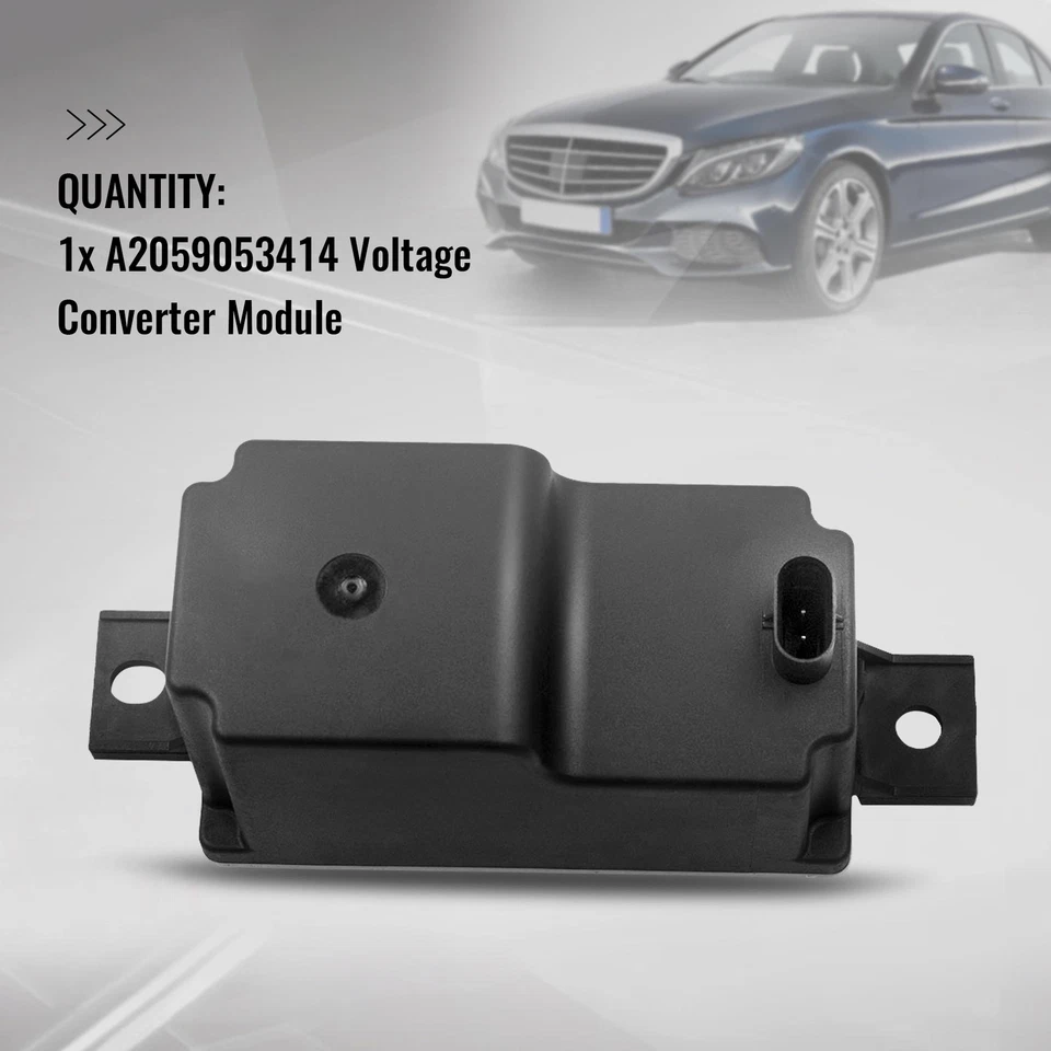 Módulo convertidor de voltaje batería auxiliar para Mercedes Benz W205 2014-2018 Foto 4 de 4