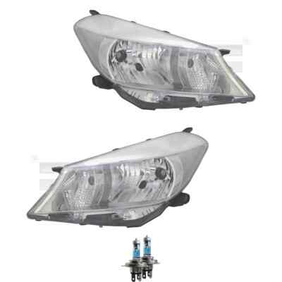 Scheinwerfer Set H4 für Toyota Yaris NLP13_ NSP13_ NCP13_ KSP13_ inkl. Lampen
