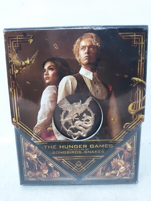 Hunger Games Ballad of Songbirds Snakes LIMITED Steelbook 4K UHD Blu-Ray Digital