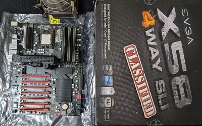 EVGA X58 Classified Way SLI Intel I7-990X CPU UK