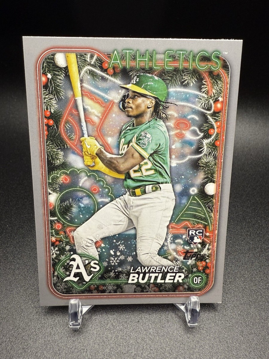 2024 Topps Holiday Lawrence Butler RC Metallic Foil #H4