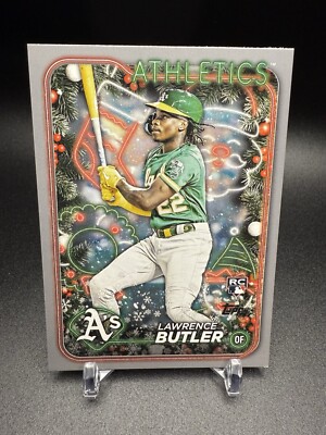 2024 Topps Holiday Lawrence Butler RC Metallic Foil #H4