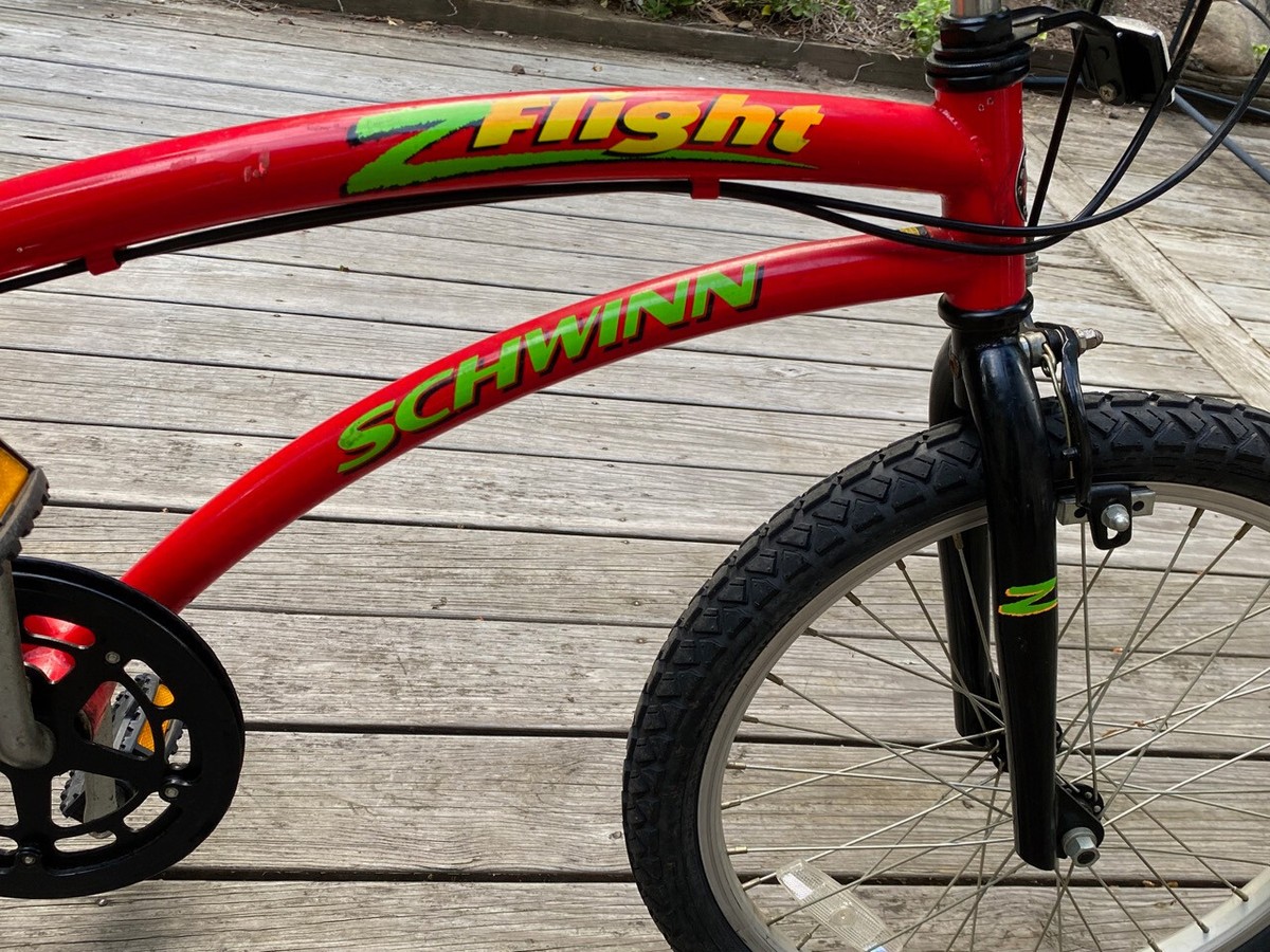 Vintage SCHWINN Z Flight BMX Bike. Shimano SIS Unusual Frame