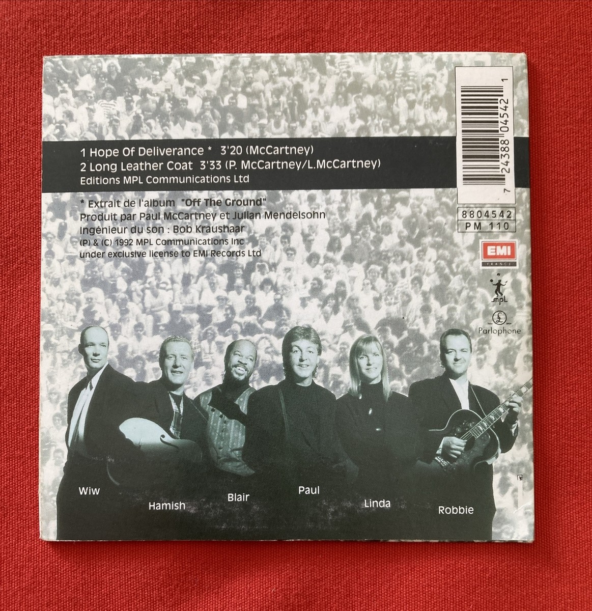 Paul McCartney Hope Of Deliverance Good Condition CD Single