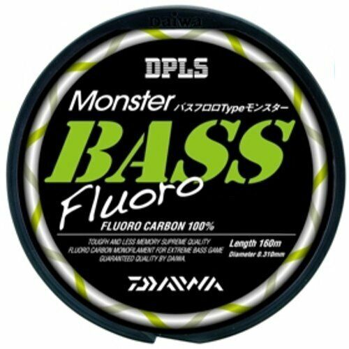Daiwa BASS FLUORO Type MONSTER 10lb 160m 873215 Fishing Line New - Picture 1 of 1