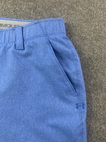 Under Armour Loose Mens Elastic Waist Golf Pants Size 36x29 Blue - Foto 3 di 8