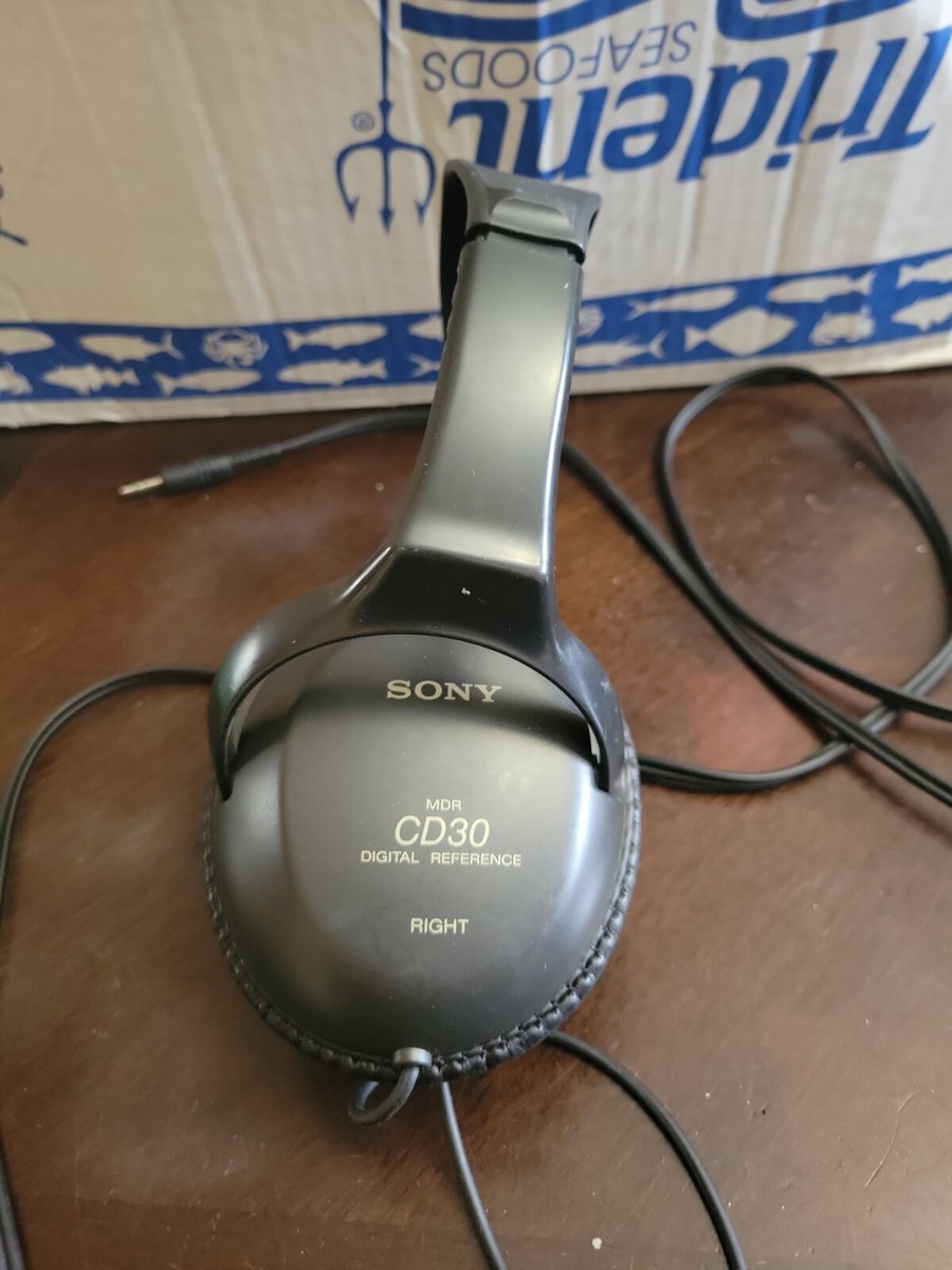 Vintage Sony MDR-CD30 Stereo Headphones Digital Reference | eBay Vintage Sony MDR-CD30 Stereo Headphones Digital Reference | eBay