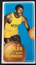 San Francisco Warriors NBA Sports Card Al Attles 1970 Topps 59 
