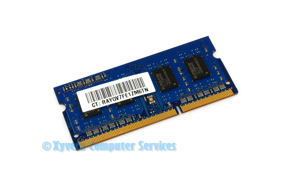 EBJ10UE8BDS0-DJ-F GENUINE ELPIDA LAPTOP MEMORY 1GB PC3-10600 (CA62) - Image 2 of 2