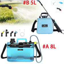 5L/8L Rechargeable Electric Garden Plant Sprayer Battery Powered Pump Sprayer US