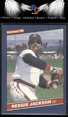 1986 Leaf #173 Reggie Jackson