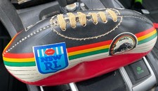 Penrith Panthers Rugby League Vintage Signed Mini-Rugby Ball.