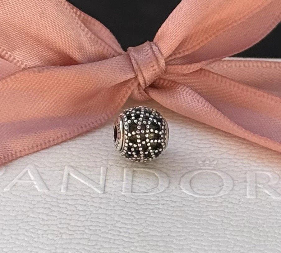 Original PANDORA Essence Charm „Happiness“ „Glück“silber 925 #796055