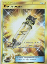 Electropower (Secret) Holo Secret Rare SM - Lost Thunder 232/214 NM on eBay