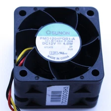 Sunon DC12V 4.0W 40 x 40 x 28mm 3-Wire 3-Pin Fan PMD1204PQB1-A