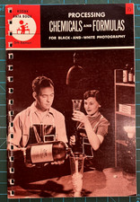 Vintage Kodak Processing Chemicals Formulas Data Book J-1 5th Ed B W Photo USA