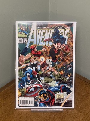 Avengers Enter The Realm Of The Deviants Marvel Comics #370 (1994)