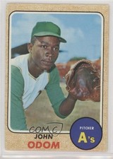 1968 Topps High # Blue Moon Odom #501 2v5