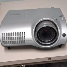 Hitachi Ultravision Desktop Projector Silver VGA S-Video Component Video Inputs