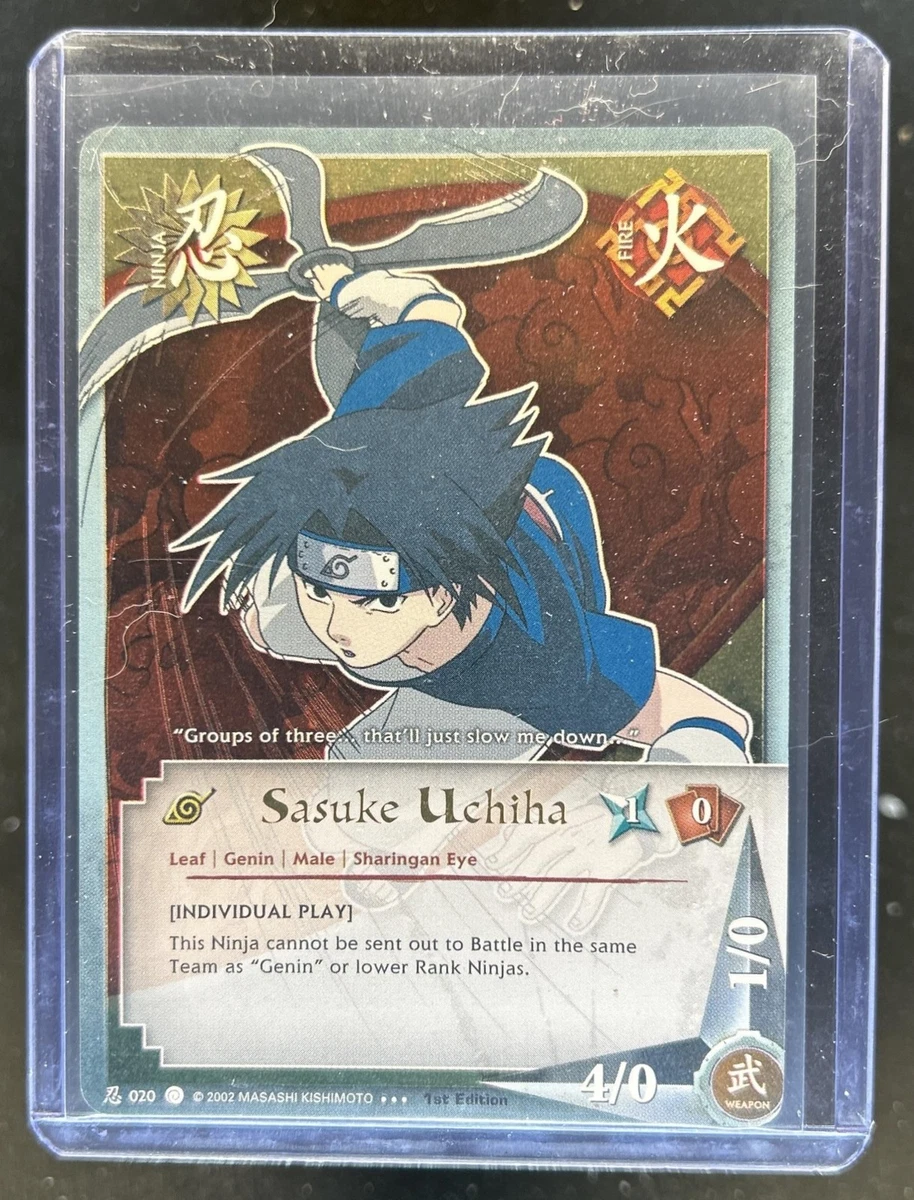 Naruto Sasuke In Individual Collectible Card Game Cards for sale