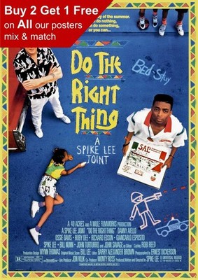 Do The Right Thing 1989 Filmplakat A5 A4 A3 A2 A1