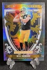 2025 Rookies & Stars Will Howard - Crusade Silver Prizm  RC #12 Steelers