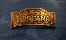 Disney Lorcana League Promo Pin Orange New PROMO RARE