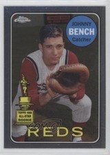 2017 Chrome Update Target Exclusive Topps All-Rookie Cup Johnny Bench HOF 7k6
