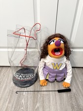 FAO Schwarz Muppet Whatnot Workshop Hand Puppet Cheerleader Rare