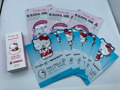 Hello Kitty Sanrio Be Blissful Skin Tea Time Sheet Mask The Creme Shop Lotion