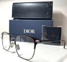 CHRISTIAN DIOR DiorBlackSuitO S23F I100 MATTE BLACK GUNMETAL EYEGLASSES 51-19