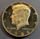 1981-S Kennedy Half Dollar - Clad Proof