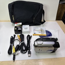 Sony DCR-DVD108 DVD HandyCam Camcorder Bundle 40x Optical Zoom 2 Batts