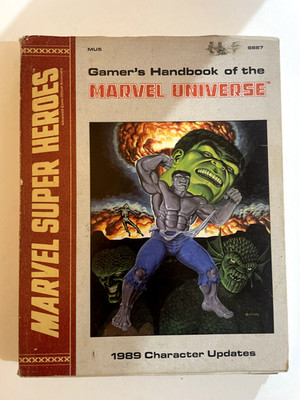 Gamer s Handbook Of The Marvel Universe Vol 5 1989 Character Updates
