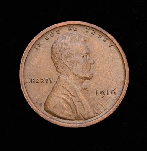 1916  Lincoln Wheat Cent   AU