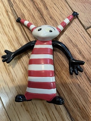 Compaq Computer Corp Mascot Rubber Figure Toy  Vintage rare