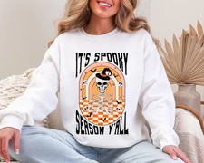 Spooky Season Halloween Bow Sweatshirt