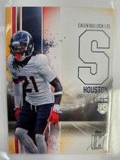'24 Topps Signature Class Red & Yellow Parallel 115 CALEN BULLOCK Houston Texans