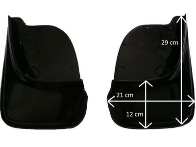 Hinten Schmutzfänger, Spritzlappen für VW Golf Plus Plus 2005-2013 Hatchback