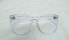 Clear Transparent Eyeglasses Lightweight Square Frame