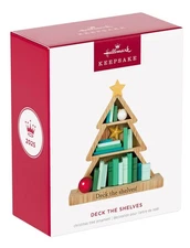 SOLD OUT!! 2025 Hallmark Keepsake Ornament ~ Deck the Shelves ~ NEW MINT NIB