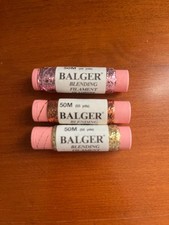 Lot of 3 Kreinik Balger Metallic Blending Filament 50m 55 yd Pink Copper Gold