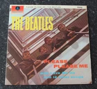 THE BEATLES PLEASE PLEASE ME MONO 6TH UK PRESS VINYL LP PMC 1202 Y/B EX+