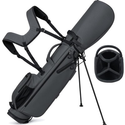 Lightweight Golf Stand Bag, 4-Way Full-Length Dividers, Holds Up to 10 Clubs,...