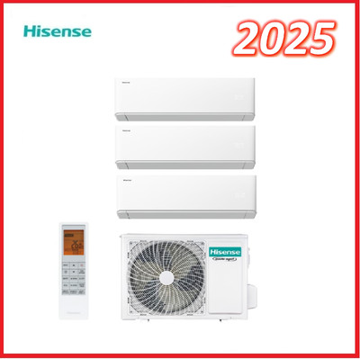 Hisense Uni Air Probe 9+9+12 3AM W62U4RJC Klimaanlage Wifi Inverter R32 A
