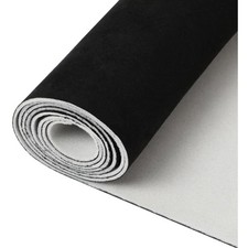 Einfache Installation Dachhimmelstoff 150x200cm - Schwarz - DIY Fahrzeugprojekte