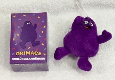 ジ*ン様 STUDIO24「GRIMACE」 McDonald's Germany Grimace Plush Keychain Purple Schlüsselanhänger